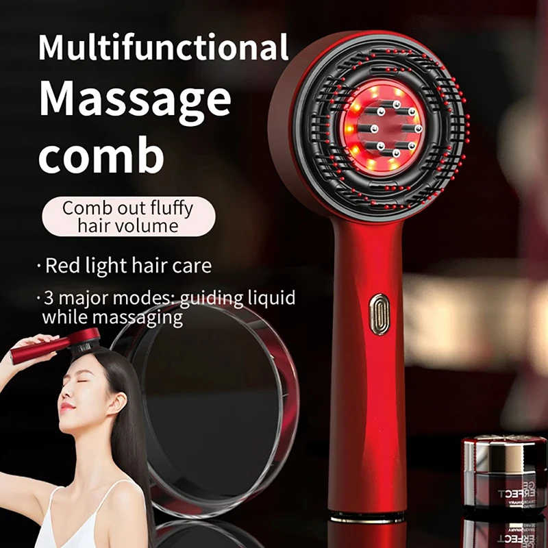 Hair Care Growth - Электрическая вибрационная массажная расческа для ухода