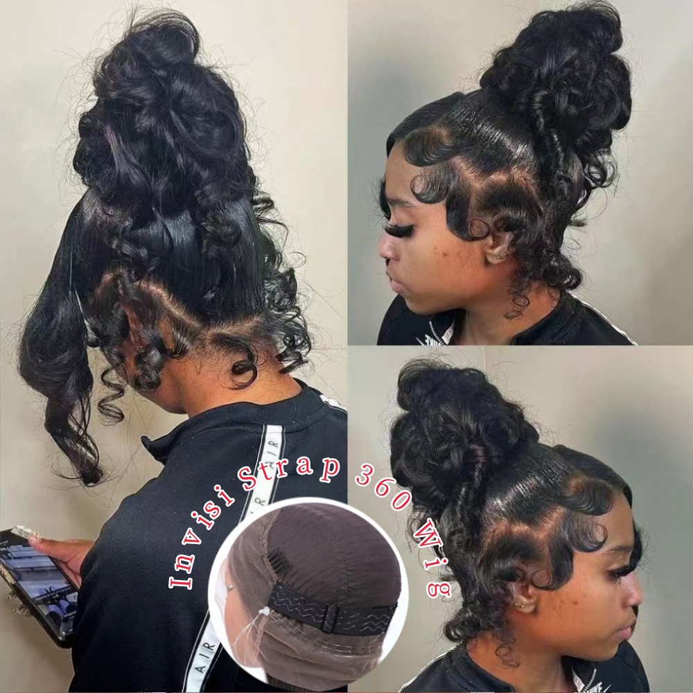 Lace Front Wig - HD 360 Полный парик шнурка с