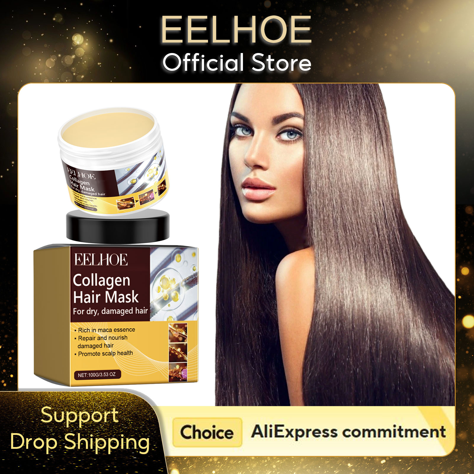 Hair Care Nutrition - EELHOE Коллагеновая маска для волос против