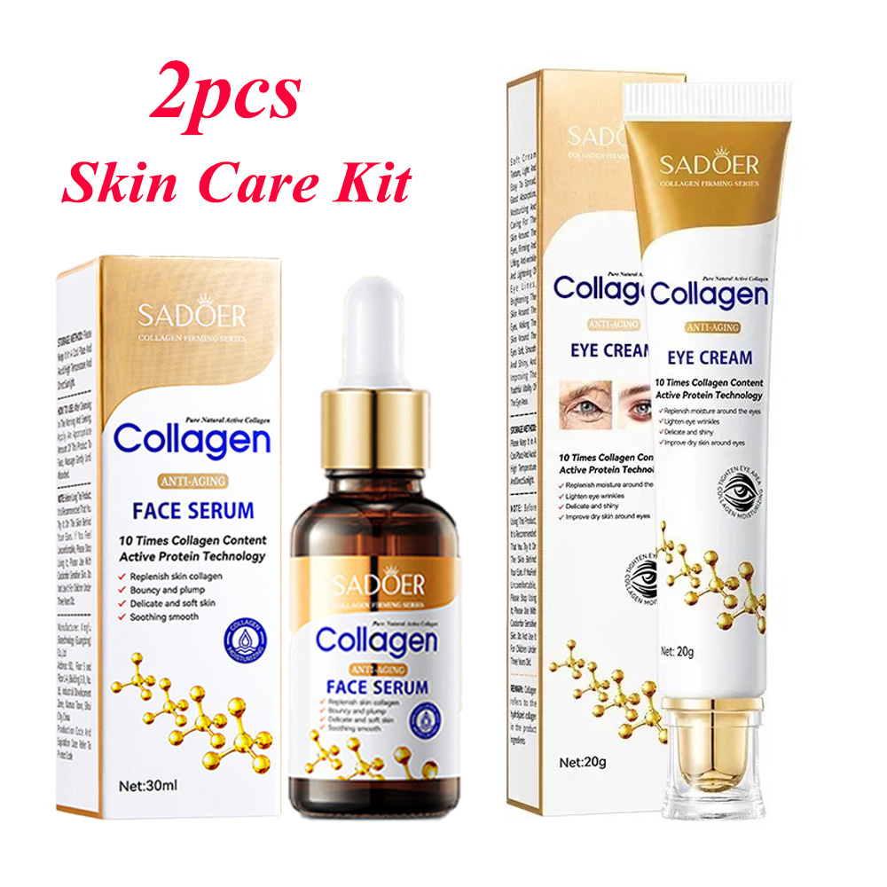 Silk Press Serum - SADOER коллагеновые наборы для ухода за