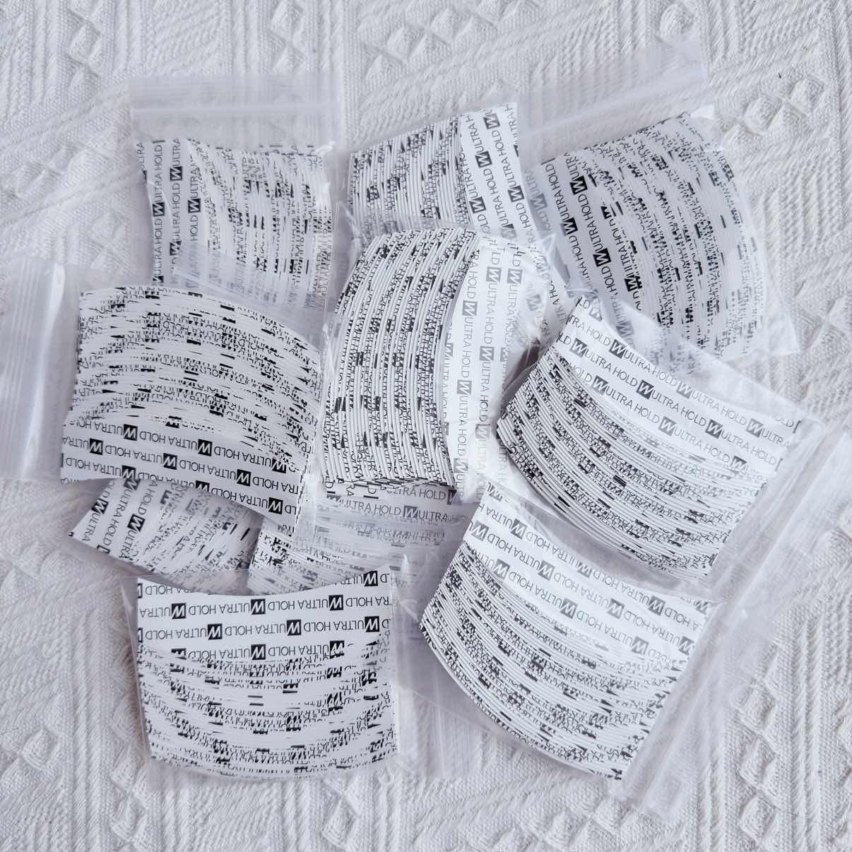 Hair Extension Tape In - 10 упаковок, 360 шт., лента для