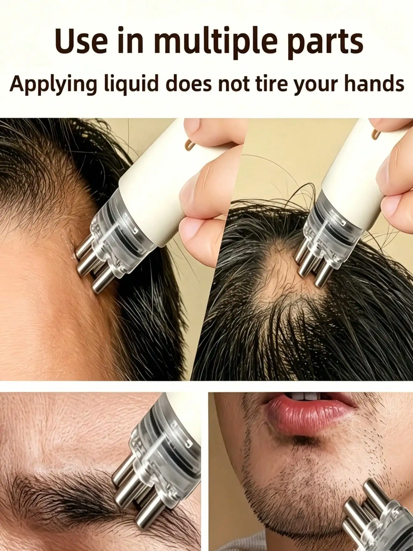 Hair Care Growth - Аппликатор для кожи головы с роликовым