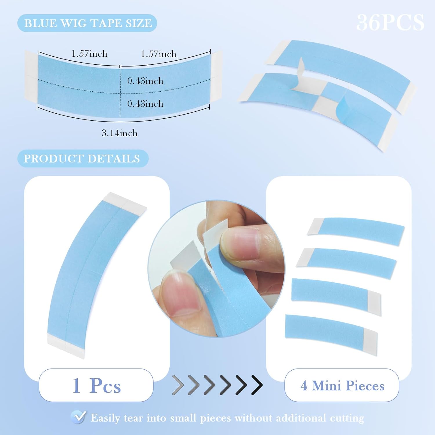 36 шт./лот Supertape водостойк – обзор и цена Hair Care Kit