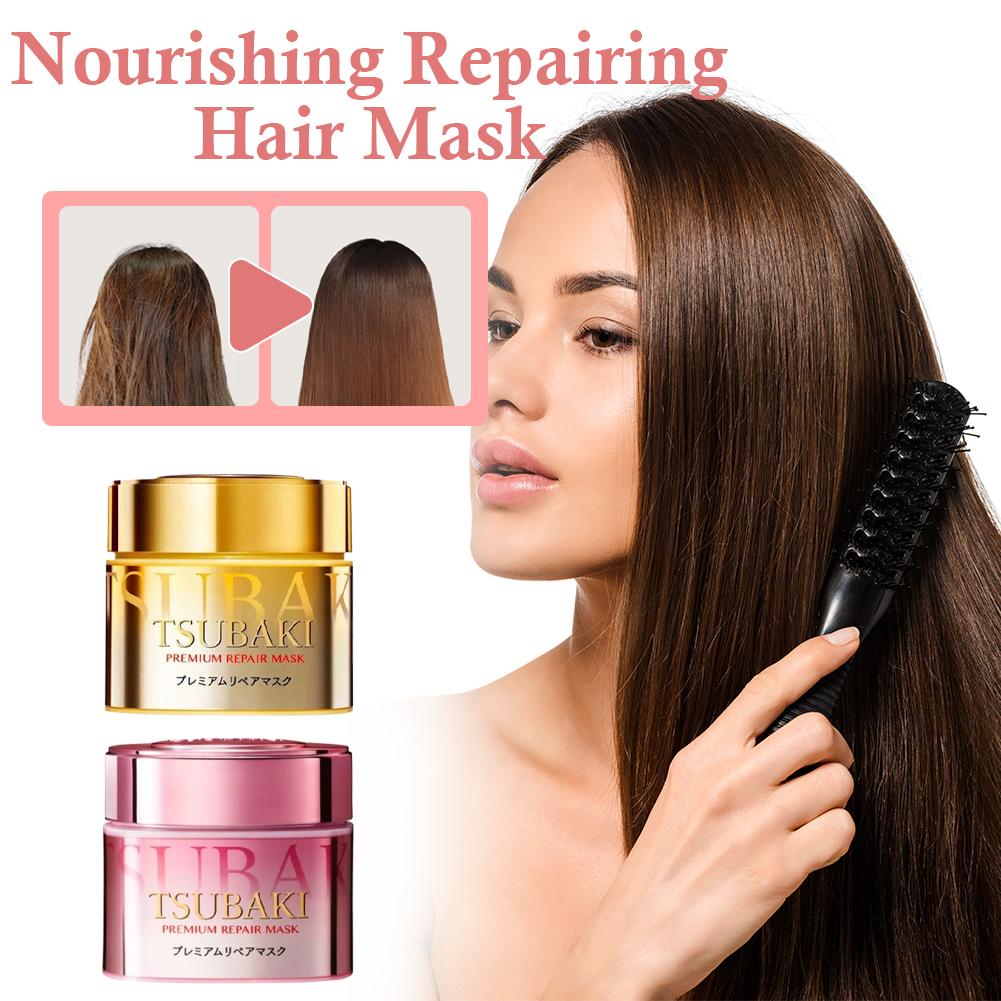 TSUBAKI Восстанавливающая маск – обзор и цена Hair Care Tsubaki