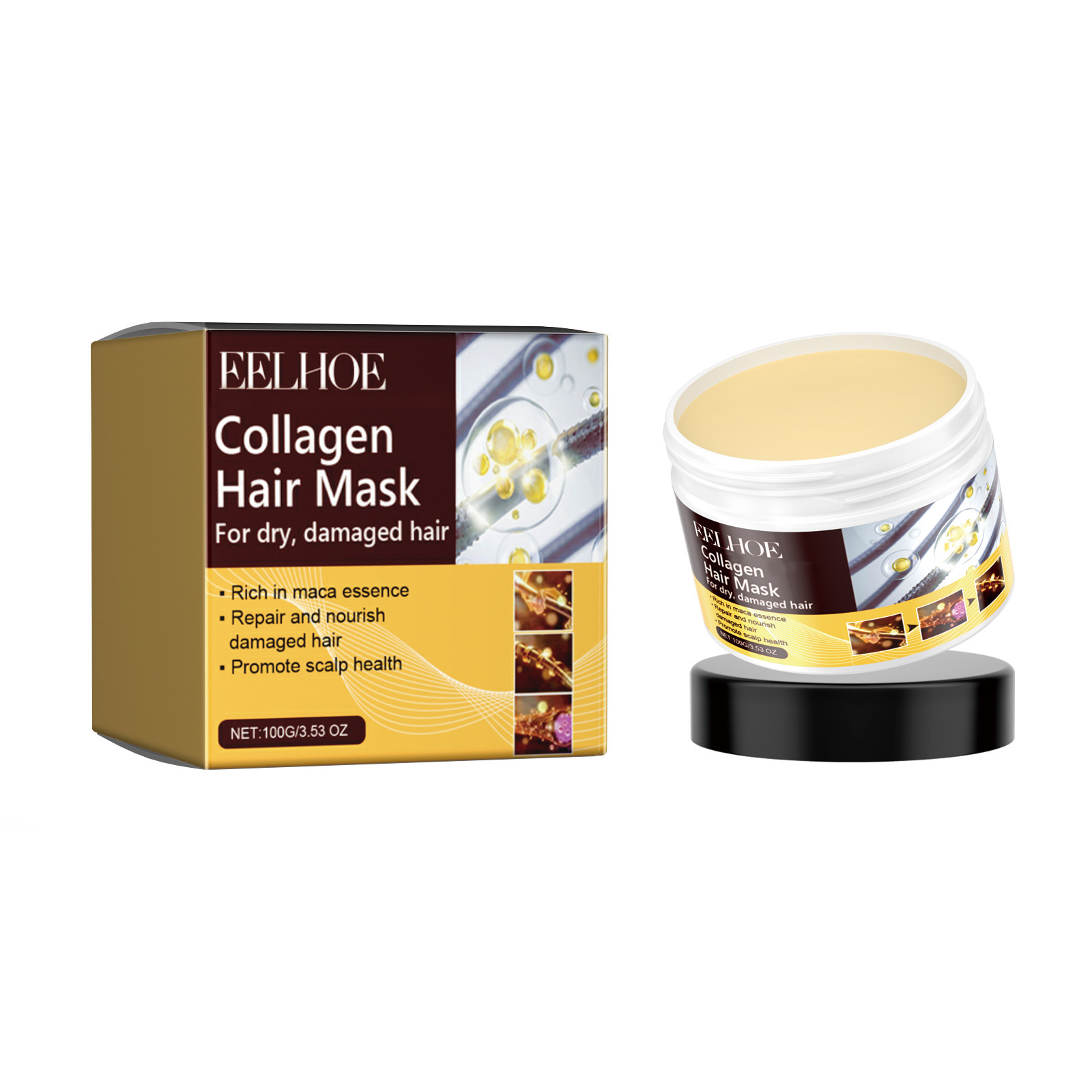 EELHOE Коллагеновая маска для  – обзор и цена Hair Care Nutrition