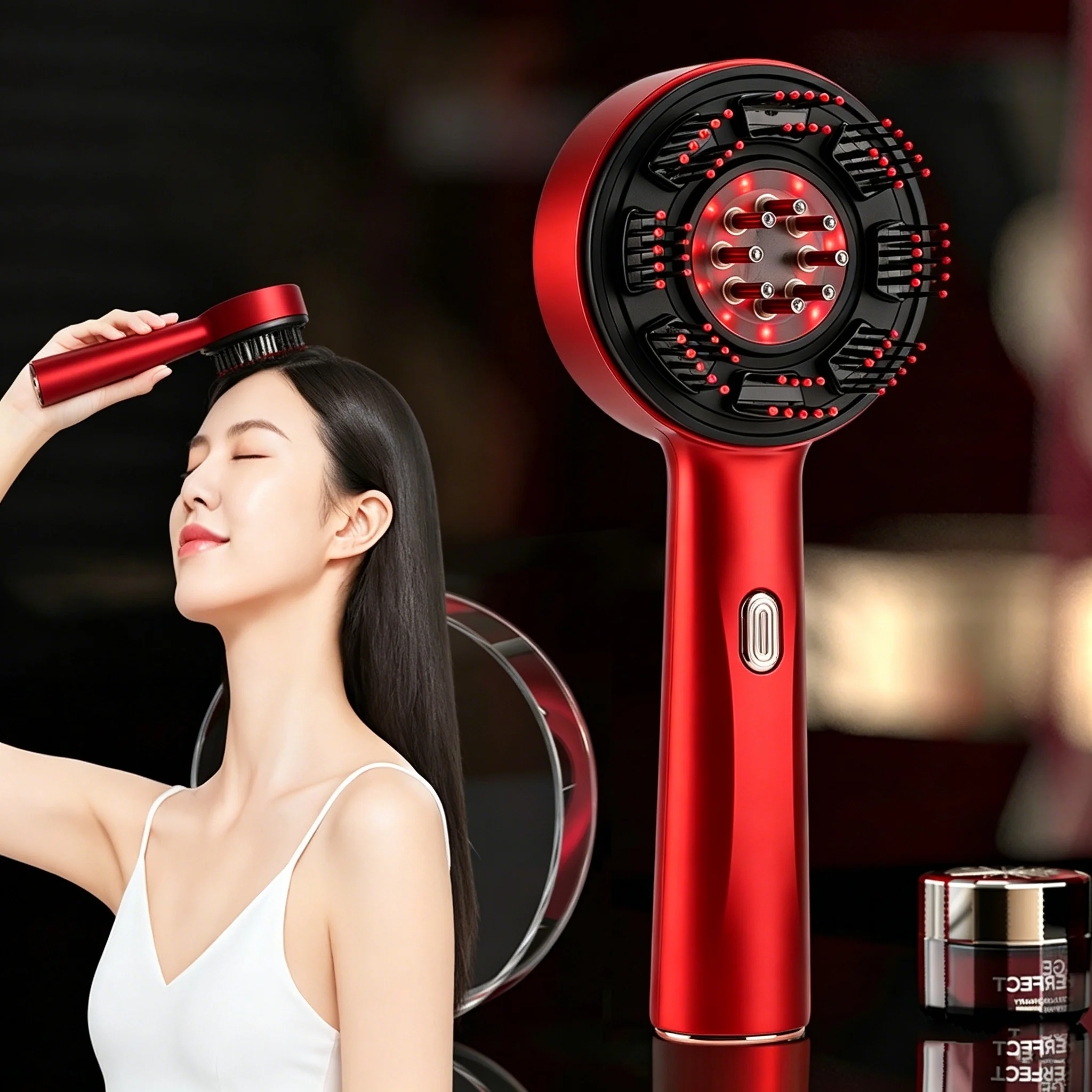 Электрическая массажная расчес – обзор и цена Hair Care Growth