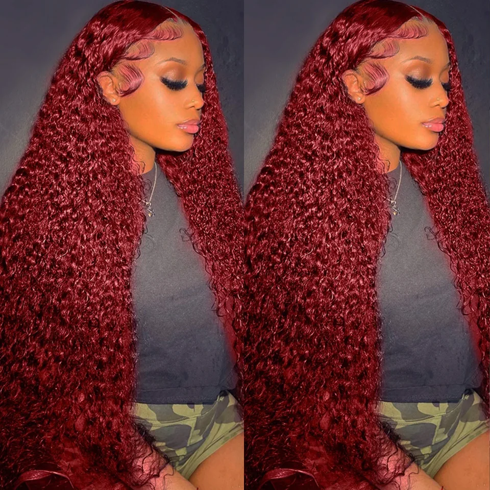 Парик из натуральных волос 99J – обзор и цена Lace Front Wig