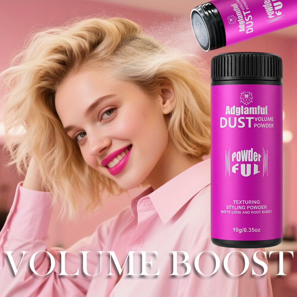 Adglamful 10г Пудра для объема – обзор и цена Hair Care Long Hair