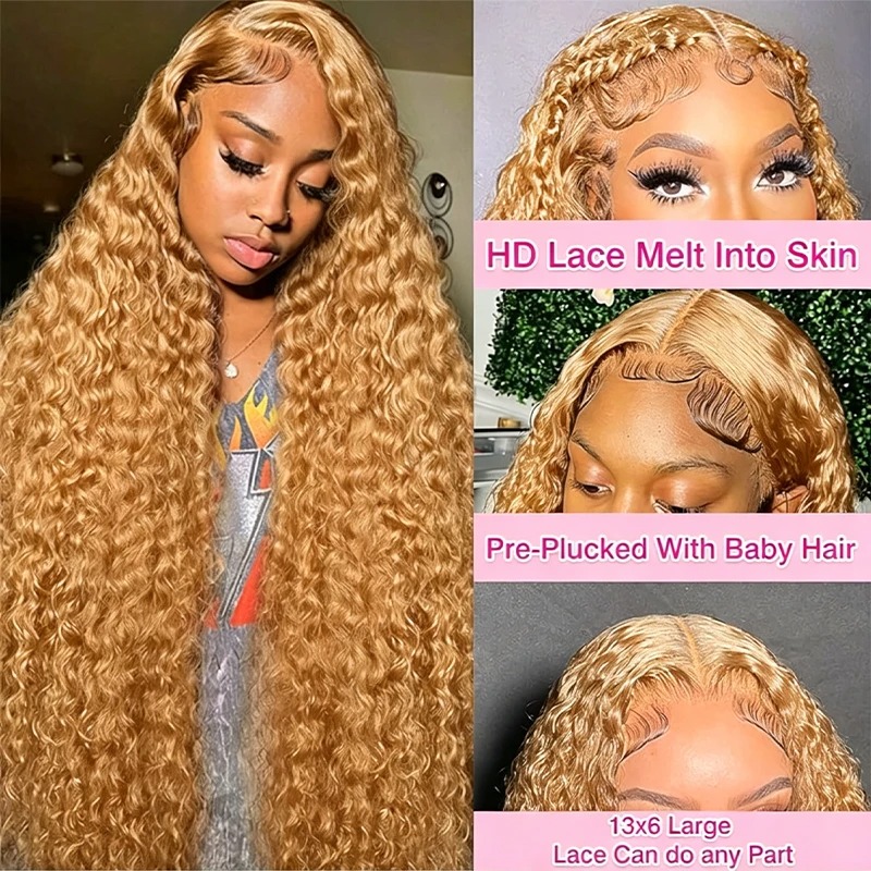 34 38 дюймов медовый блондин п – обзор и цена Lace Front Wig